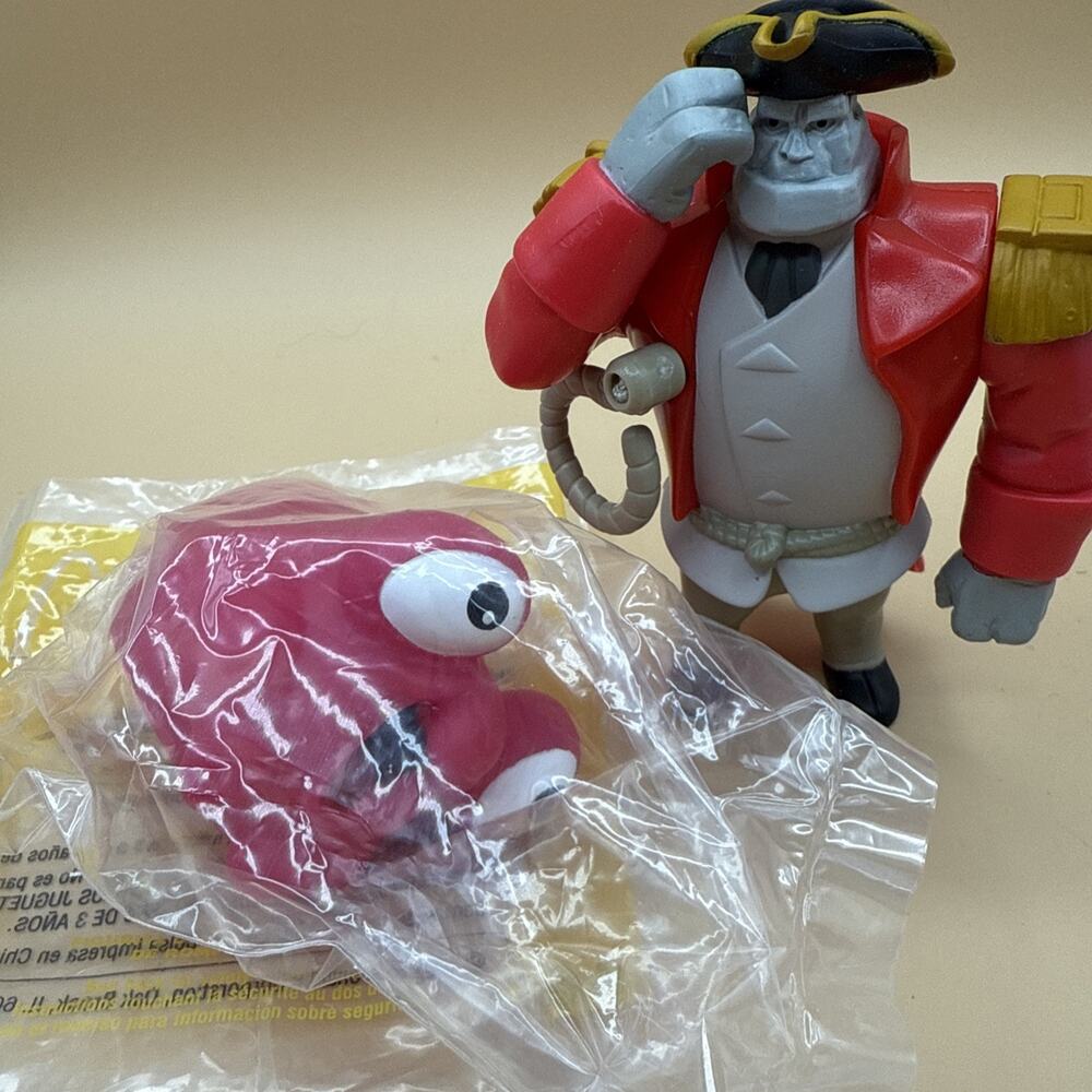 McDonald's Disney Treasure Planet Happy Meal Toys 2002 Morph John Silver Cake